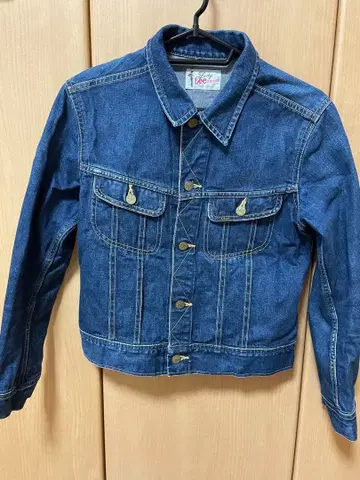 레이디 리 라이더스 데님 자켓 인디고