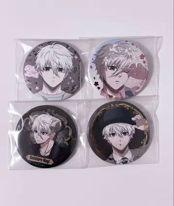 나기 세이시로 캔뱃지 4개 세트