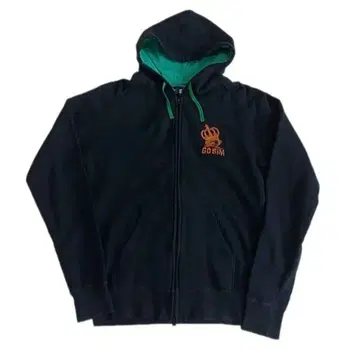 s.i.m double zip foodie black green M