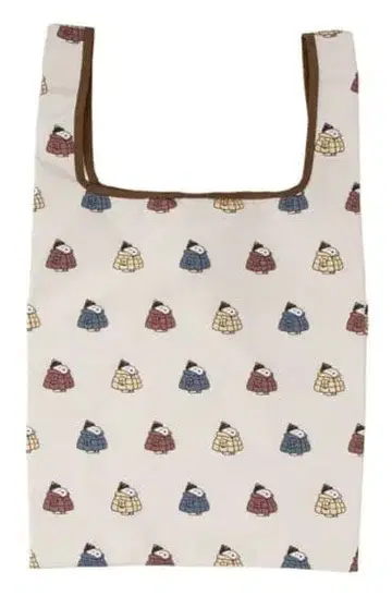 스누피 퍼퍼 자켓 에코백