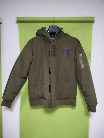 에반게리온 맥 하우스 N-2B 플라이트 자켓 코트 남성용