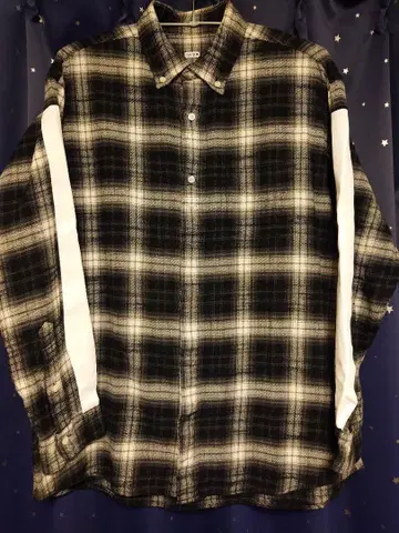 SEQUEL weekend 체크 무늬 플란넬 셔츠 L