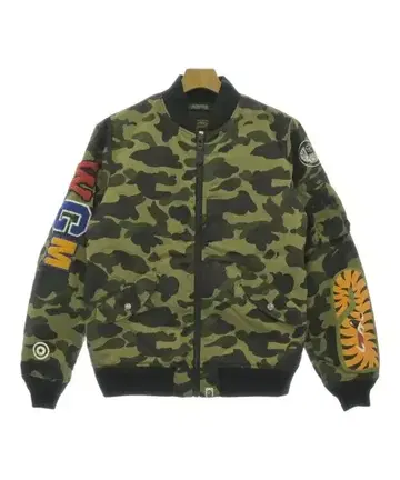 A BATHING APE 밀리터리 블루종 남성용