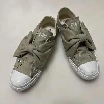 CONVERSE ALL STAR 리본 포함 스니커즈 24.5cm