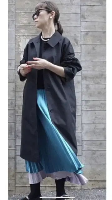 미사용 택 포함 토마스 맥파이 리버서블 플리츠 스커트