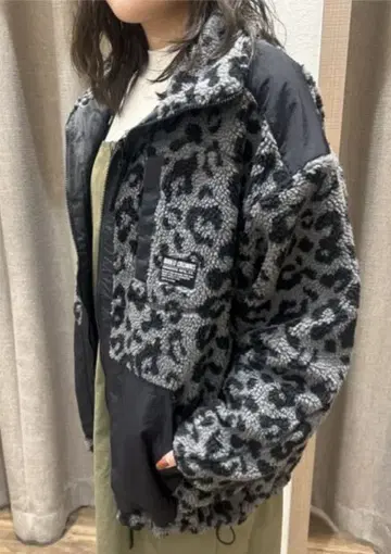 로데오 크라운 테디 보아 블루종 아우터 겉옷