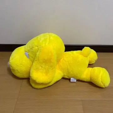 스누피 봉제 인형 옐로우 컬러