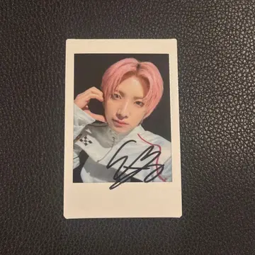 &TEAM YUMA 유마 세컨드 사인 폴라로이드