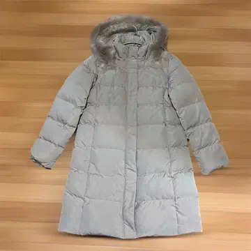 GU 여성용 롱 다운 코트 L 베이지