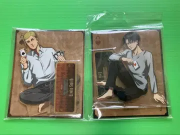 진격의 거인 리바이 엘빈 카드놀이 ver. 아크릴 스탠드