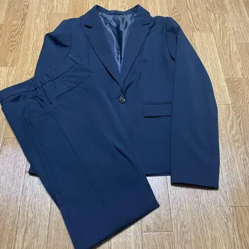 GU 수트 셋업 네이비