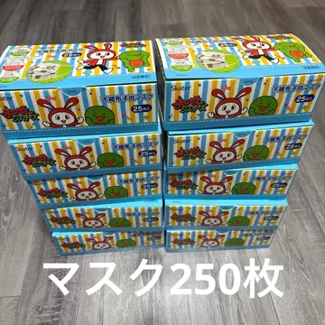 Skater 부직포 어린이 마스크 25매입 10상자