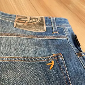 FIVE OSL 블루 데님 버튼 플라이