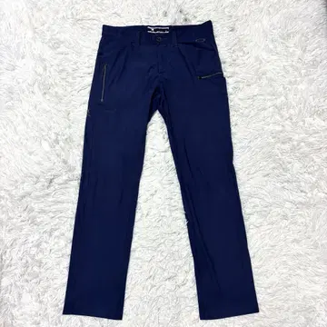 오클리 스컬 팬츠 네이비 스트레치 스트레이트 골프웨어