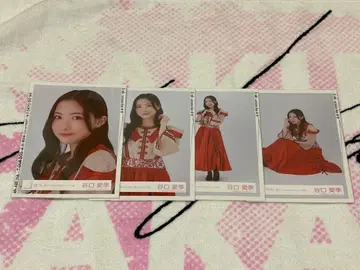 타니구치 아이리 코바야시 유이 졸업 콘서트 빨간색 의상 컴프