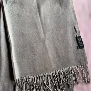 BASILE 대형 스톨/숄 그레이 계열 그라데이션 새상품급