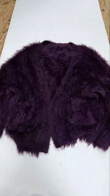 그림클랩 샤기 가디건 사이즈 L