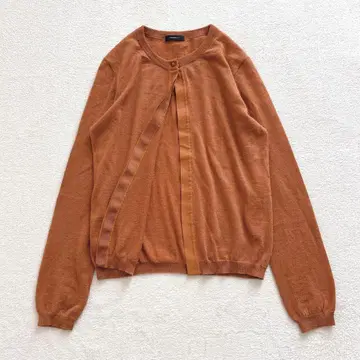 Gabardine K.T 캐시미어 100% 니트 가디건 9호 M