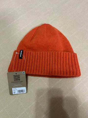 Patagonia 파타고니아 브로디오 비니 니트 모자 오렌지