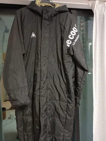 르꼬끄 스포르티브 블랙 벤치 코트 사이즈 L