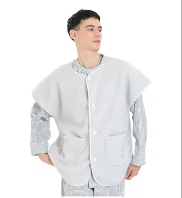 Narue 남성용 푸들 플리스 남성용 베스트 남성용 룸웨어