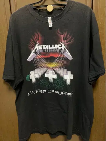 00s METALLICA master of puppets 셔츠 AA