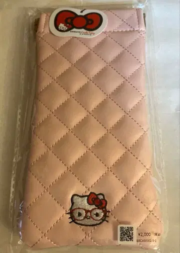 익명 배송 OWNDAYS 헬로키티 퀼팅 소프트 케이스 안경 케이스 새상품