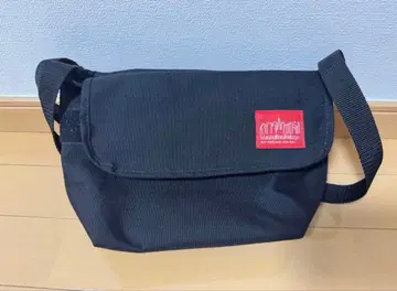 블랙 나일론 숄더백 TWSF 6392JP