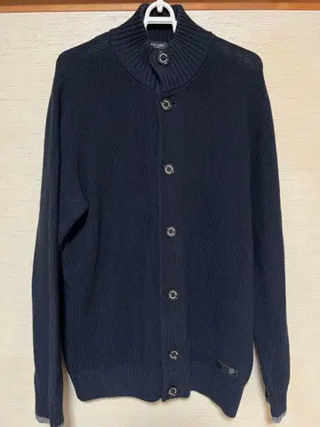 블랙 라벨 네이비 리브 가디건