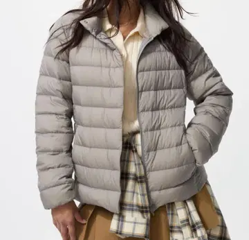 유니클로 울트라 라이트 다운 자켓 S 그레이