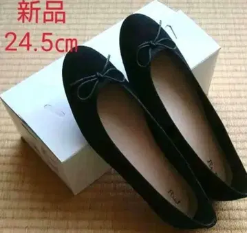 새상품 FLAG-J 발레 슈즈 24.5cm