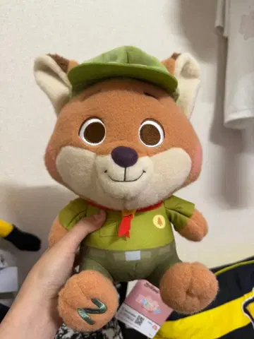 주토피아 닉 와일드 봉제 인형 유년기