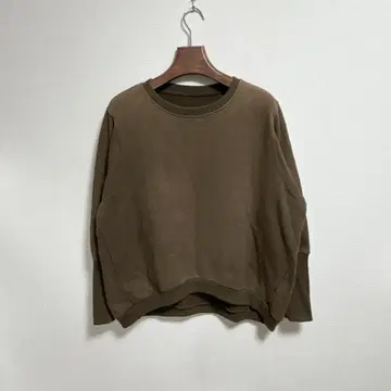 A573 트레이닝복/맨투맨/브라운/남성용/코튼 70%/F