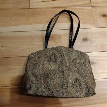 에트로 페이즐리 무늬 토트백