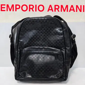 EMPORIO ARMANI 블랙 백팩