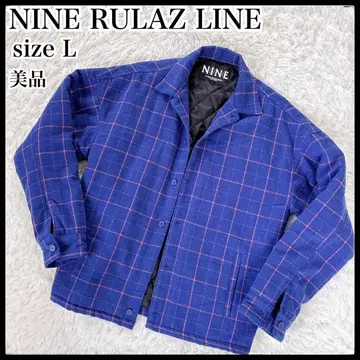 NINE RULAZ LINE 자켓 겉옷 남성용 L 체크 새상품급