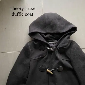 theory luxe 띠어리 럭스 일본제 더플 코트 차콜