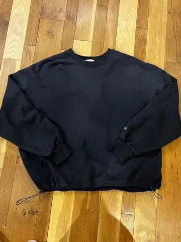 WETTEMPT 헤비웨이트 드로코드 맨투맨 S