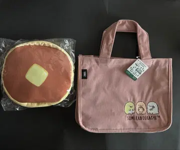 스미코구라시 x 커피관 코듀로이 백 & 핫케이크형 케이스 포함 담요