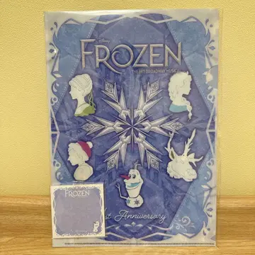 극단 사계절 아나와 눈의 여왕 1주년 기념 클리어 파일 메모지