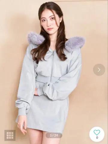 새상품 Darich 후드 퍼 맨투맨 셋업