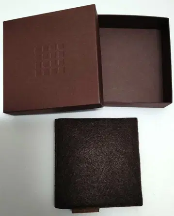 카시케이 브라운 다이아몬드 파우치 주얼리 케이스만