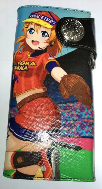 러브 라이브 코사카 호노카 월렛 야구 소프트볼 지갑