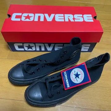 새상품 컨버스 캔버스 올스타 하이컷 스니커즈 블랙