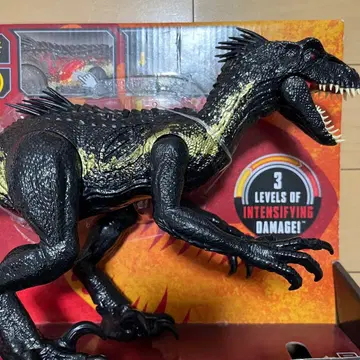 쥬라기 월드 데미지! 빛나는 인도랩터 전체 길이 약 37.8cm