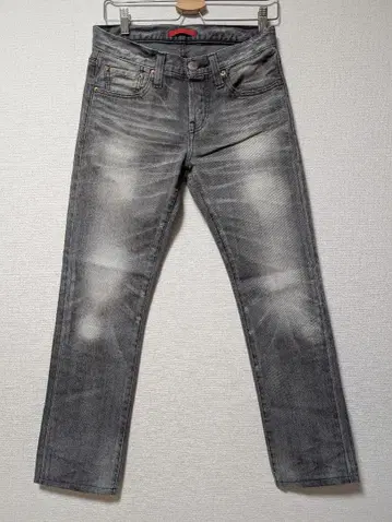 RED CARD 빈티지 가공 그레이 데님 29인치