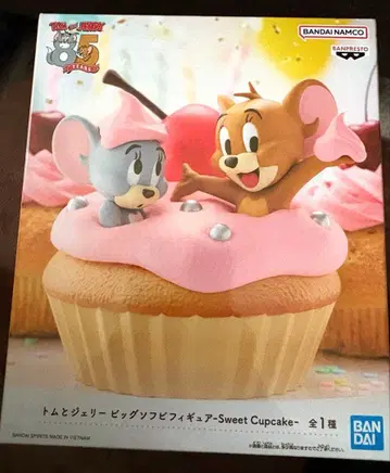 톰과 제리 빅 소프트 비닐 피규어 -Sweet Cupcake-