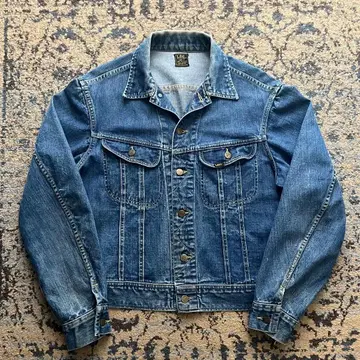 70s Lee 101-J 데님 자켓 유니온 티켓