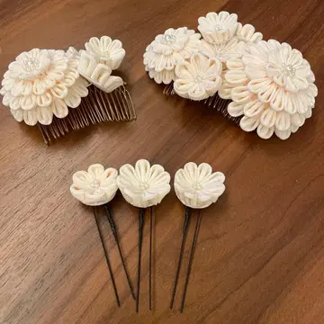 머리 장식 성인식 결혼식