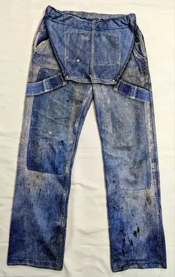 TakingAboutTheAbstraction 데님 전사 팬츠